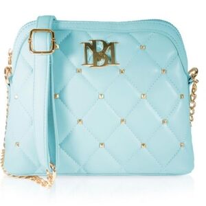 Badgley Mischka Crossbody Dome Bag (light blue)